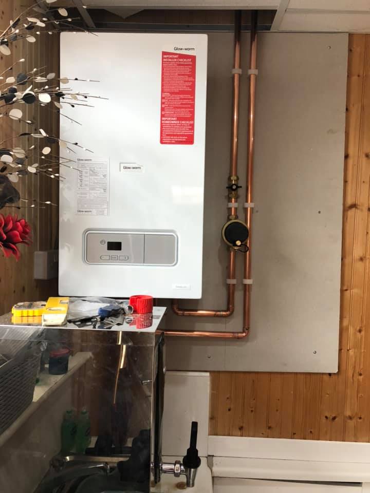 Boiler install